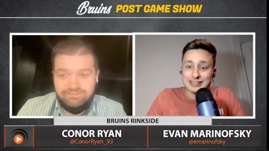 Video: Conor Ryan reacts to Bruins' Game 3 2OT win over Capitals taken at TD Garden (Bruins)